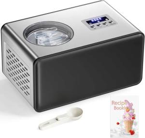 MASZYNA DO LODÓW 2L Z KOMPRESOREM 150W 3 TRYBY SORBETY GELATO SHAKE