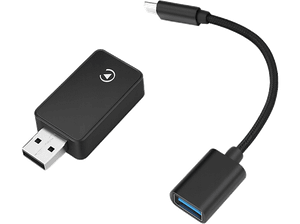 Bezprzewodowy adapter CarPlay i Android Auto VORDON CA-380 Prisma Czarny