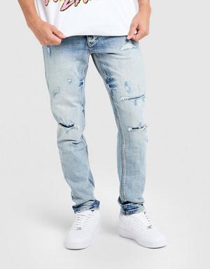 Supply&demand Spodnie Slim Jeans Ripped Omar