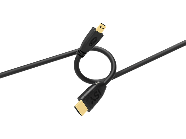 Kabel HDMI - microHDMI ISY IHD-9041 1.5m Czarny