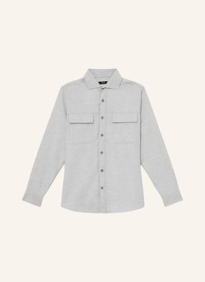 Reiss Koszula Typu Overshirt Chamber grau