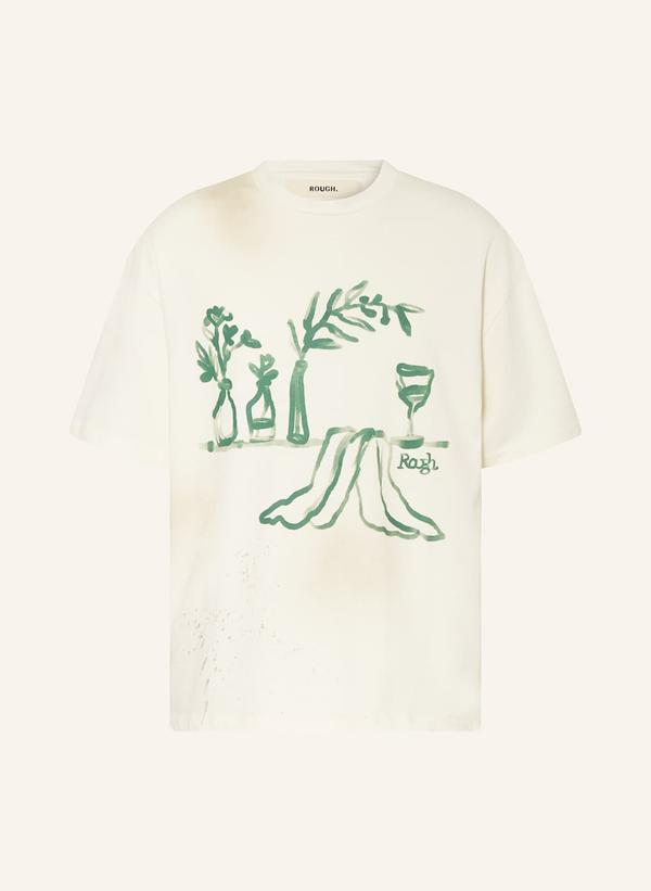 Rough. T-Shirt weiss