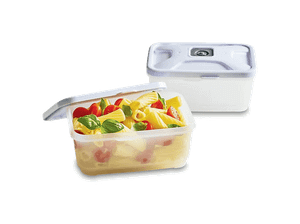 Próżniowe pudełka SOLIS na lunch 2 x 600ml Przezroczysty