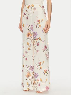 TWINSET Spodnie palazzo 251TP2775 Écru Wide Leg