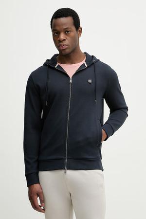 BOSS bluza rozpinana z kapturem męska z bawełną C-Spence 01