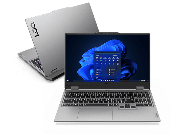 PRODUKT PO EKSPOZYCJI - Laptop LENOVO LOQ 15AHP10 FHD / AMD Ryzen™ 5 220 32 GB RAM 512 SSD GeForce RTX™ 5050 DLSS 4 Windows 11 Home Szary