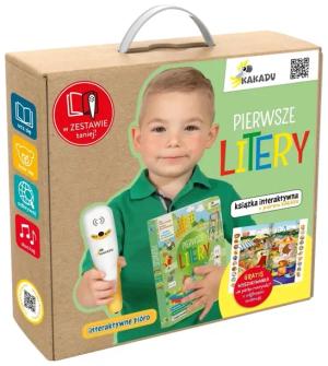 Pierwsze litery. Mówiąca książka interaktywna.