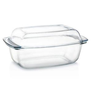 Naczynie żaroodporne z pokrywą Limpo 6,8 l transparentny