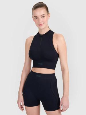 4F top koszulka damska na ramiączkach 4FRSS25TFSLF721 czarna (M/L)