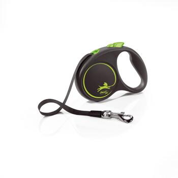 Flexi Black Design Taśma zielony S, 5 m, 15 kg