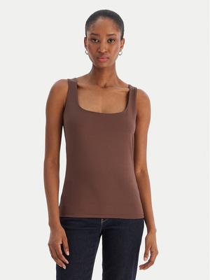 Vero Moda Top Million 10305800 Brązowy Regular Fit