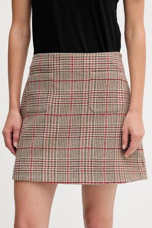 Tommy Hilfiger spódnica z domieszką wełny