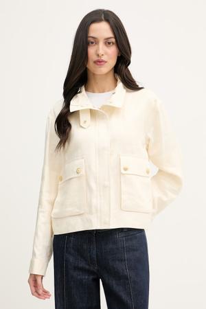 Tommy Hilfiger kurtka damska lniana