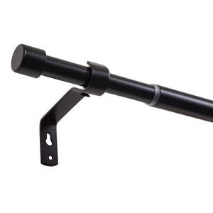 Karnisz teleskopowy SCOPE 120-210 cm czarny mat