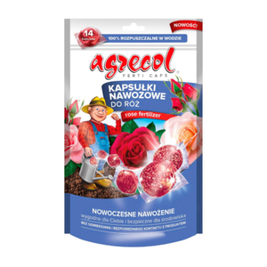 Nawóz do róż kapsułki 14 sztuk Agrecol