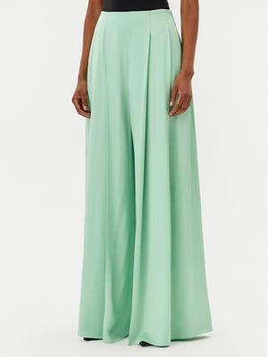 BOSS Spodnie palazzo Tetosa 50540618 Zielony Relaxed Fit