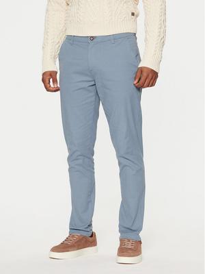 Jack & Jones Chinosy Marco 12206198 Niebieski Slim Fit