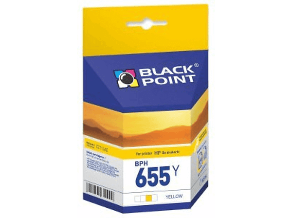Tusz BLACK POINT BPH655Y Zamiennik HP CZ112AE