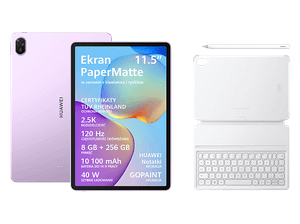 Tablet HUAWEI MatePad 11.5 2025 PaperMatte Edition Wi-Fi 8GB 256GB Fioletowy + klawiatura rysik