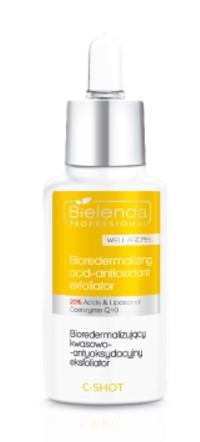 Bielenda Professional C-Shot Bioredermalizujący Kwasowo-Antyoksydacyjny Eksfoliator 30ml