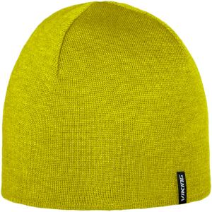 VIKING NOMRA 2.0 czapka zimowa unisex z wełny merino żółta