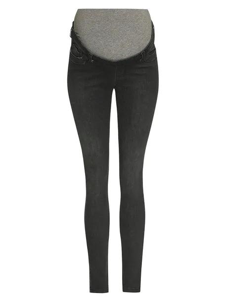 Spodnie jeansowe damskie, ciążowe, slim, szare, Bellybutton, r. 40
