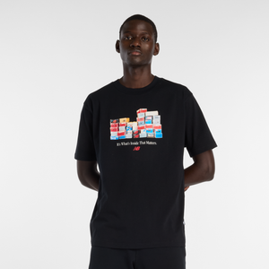 Koszulka męska New Balance MT61H0DXBK – czarna