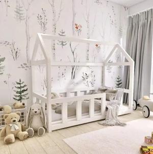 Łóżko dziecięce domek 120x60 stelaż gratis od TORO