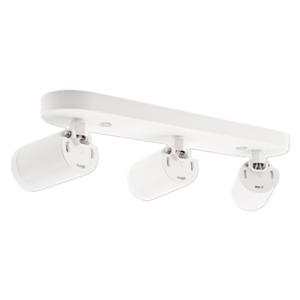 Lampa sufitowa spot abs 3 x GU10 biały