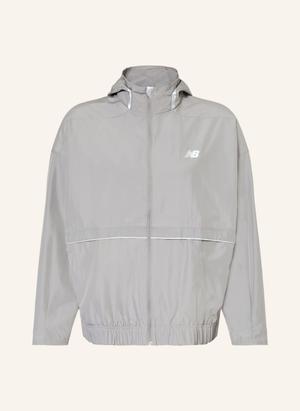 New Balance Kurtka Treningowa Elusive Shell grau