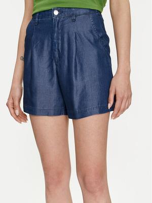 United Colors Of Benetton Szorty materiałowe 4KHND9016 Granatowy Relaxed Fit