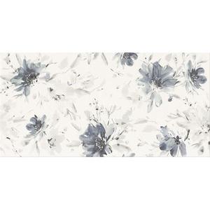 Płytka ścienna Floral Landscape white inserto micro 29,8 x 59,8 cm G1