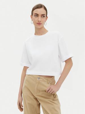 PINKO T-Shirt 104882 A2HN Biały Regular Fit