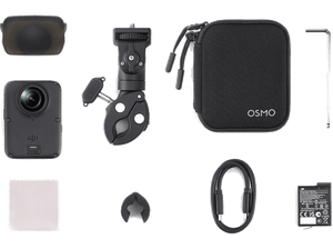 Kamera sportowa 360 stopni DJI Osmo II Limitless Riding Combo Czarny
