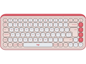 Klawiatura bezprzewodowa LOGITECH Pop Icon Keys Różowy
