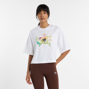 Koszulka damska New Balance WT61371RWT – biała