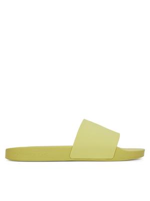 Calvin Klein Jeans Klapki Slide Monogram Tpu YW0YW01715 Żółty