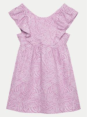 United Colors Of Benetton Sukienka letnia 4YP7CV027 Fioletowy Regular Fit