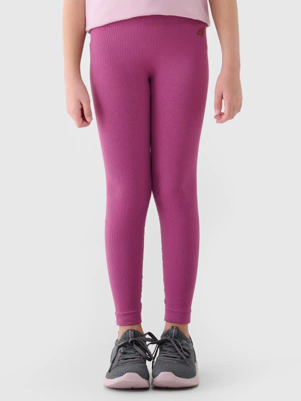 4F legginsy dla dziewczynek 4FJWAW25TTIGF244 różowe (152/158)