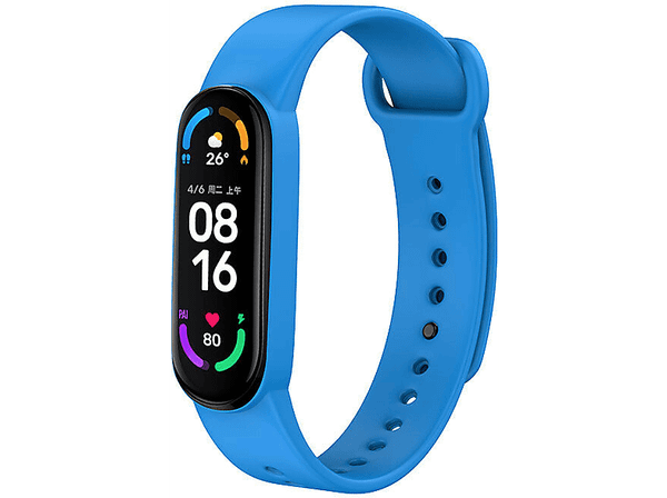 Opaska YUNMI do Xiaomi Mi Band 6/Mi 5 Niebieski