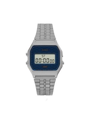 Casio Zegarek Vintage A159WEVJ-2ER Srebrny