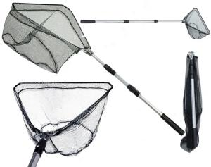 PODBIERAK MOCNY ALUMINIOWY ZATRZASK 180 CM TELESKOPOWY 3 SEKCJE
