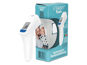 Termometr bezdotykowy VITAMMY Flash Biały