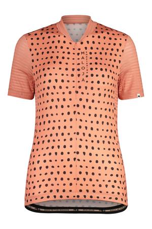 Maloja Tricou Koszulka kolarska TrentinoM. 1/2 Cycle Jersey rosewood (M)