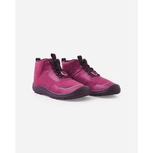 REIMA buty dziecięce wodoodporne barefoot Loikkii czerwone (32)