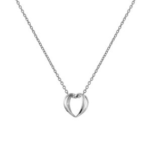 Daniel Wellington DW Elan Le Coeur Necklace One Size Silver