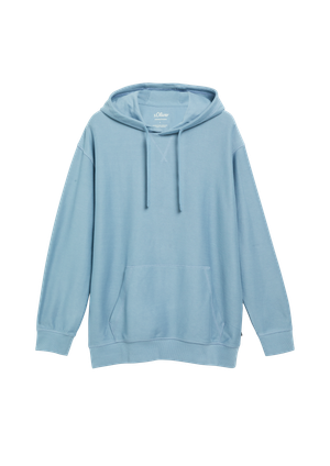 Bluza z kapturem Modern Fit z dżerseju twillowego