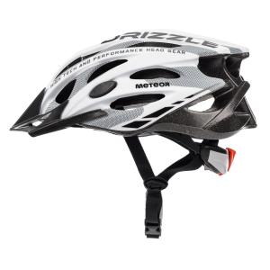 Meteor Kask rowerowy MV29 Drizzle biało-szary (58-61)