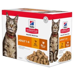 Hill's Science Plan adult Indyk i kurczak 12x85 g