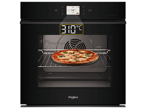 Piekarnik parowy WHIRLPOOL WOI9P8HT2SBA 73l SteamSense+ Pizza 310C Termoobieg Air Fry Sous Vide A++ Czarny
